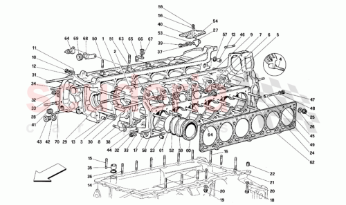 Part Diagram for Ferrari 152327