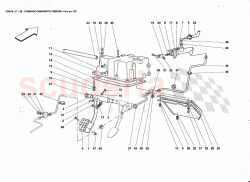 Part Diagram for Ferrari 161948