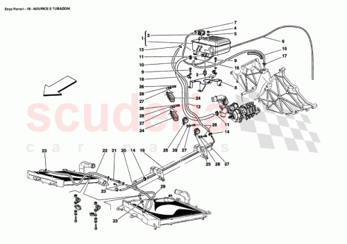 Part Diagram for Ferrari 8191854