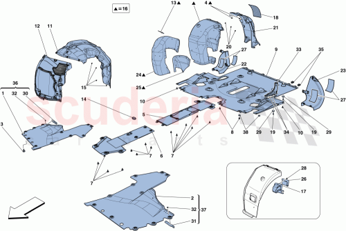 Part Diagram for Ferrari 85282500
