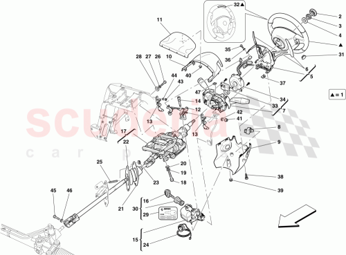 Part Diagram for Ferrari 83493400