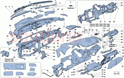 Part Diagram for Ferrari 85853800