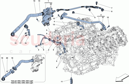 Part Diagram for Ferrari 309274