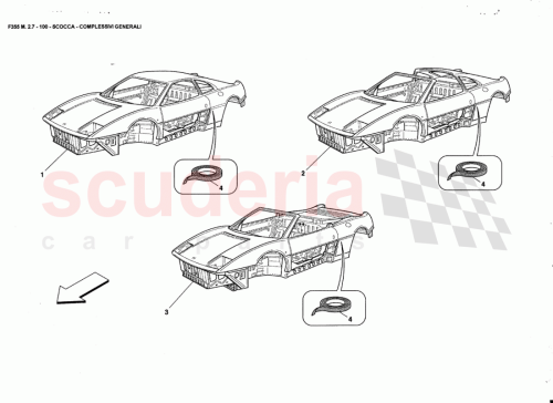 Part Diagram for Ferrari 64925200
