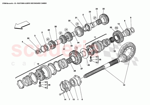 Part Diagram for Ferrari 184991