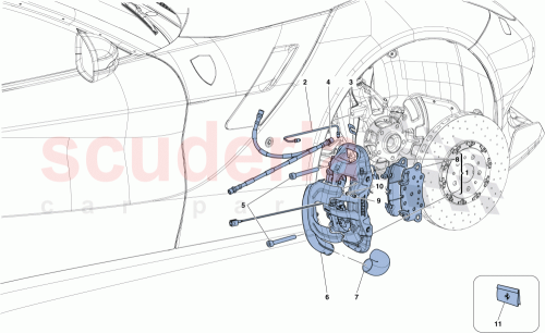 Part Diagram for Ferrari 306017