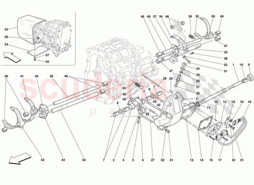 Part Diagram for Ferrari 195933