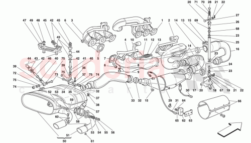 Part Diagram for Ferrari 167178