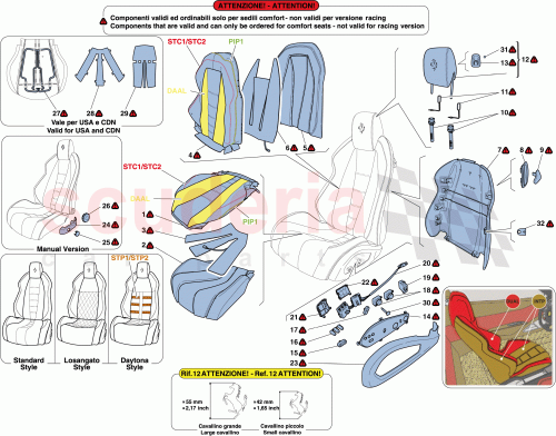 Part Diagram for Ferrari 83566200