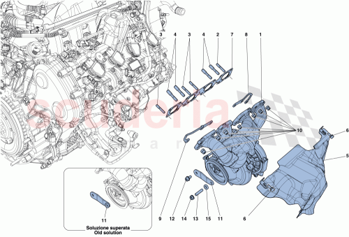 Part Diagram for Ferrari 942008