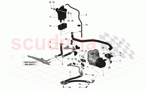 Part Diagram for Ferrari 303014