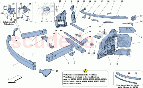 Part Diagram for Ferrari 263776