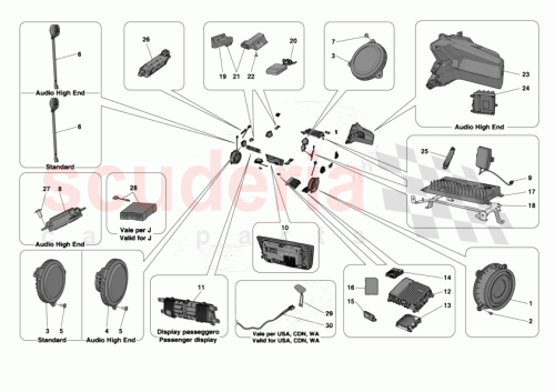 Part Diagram for Ferrari 000771350