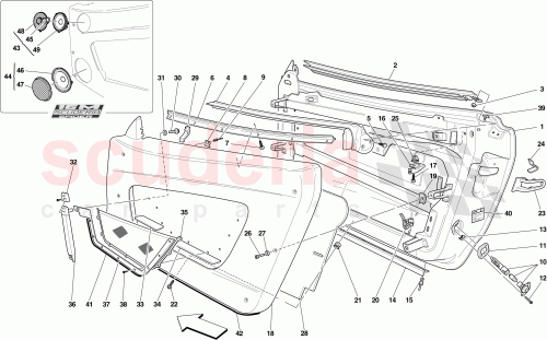 Part Diagram for Ferrari 82154900