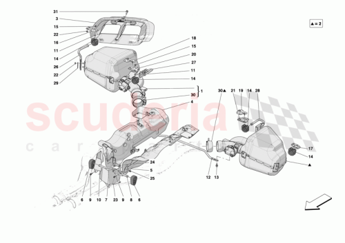 Part Diagram for Ferrari 000231627