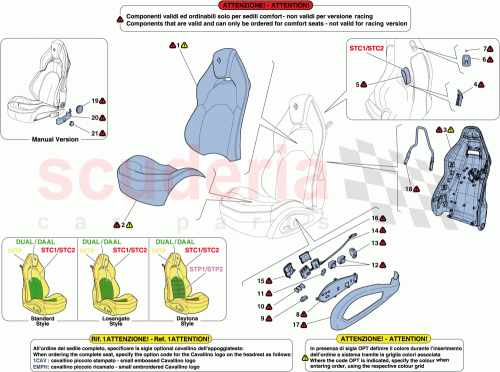 Part Diagram for Ferrari 88490800