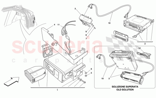 Part Diagram for Ferrari 180971