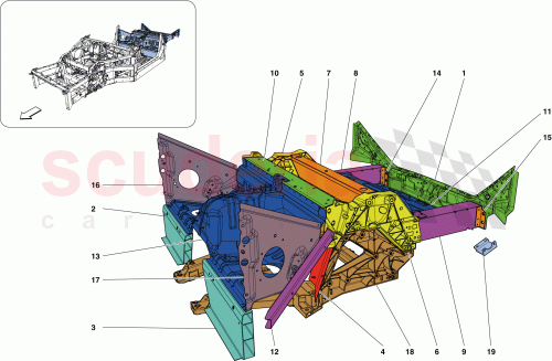 Part Diagram for Ferrari 85475800
