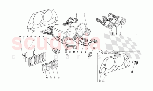Part Diagram for Ferrari 146545