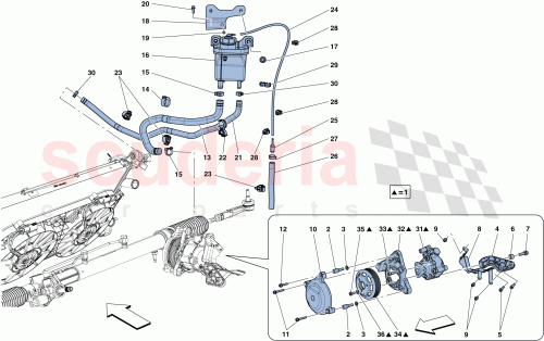 Part Diagram for Ferrari 302322