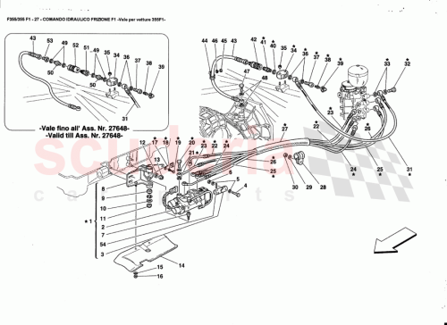 Part Diagram for Ferrari 171602
