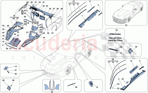 Part Diagram for Ferrari 84796400