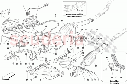 Part Diagram for Ferrari 197578