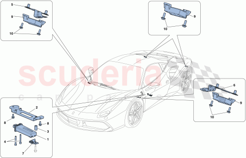 Part Diagram for Ferrari 210956