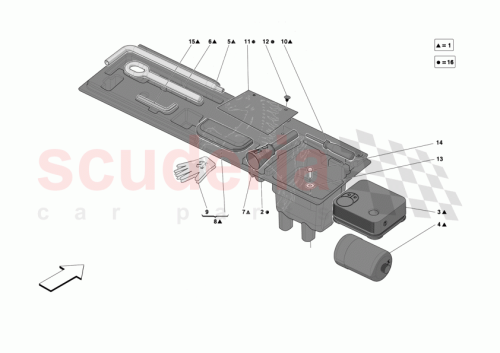 Part Diagram for Ferrari 016285227