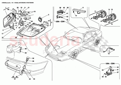 Part Diagram for Ferrari 691819