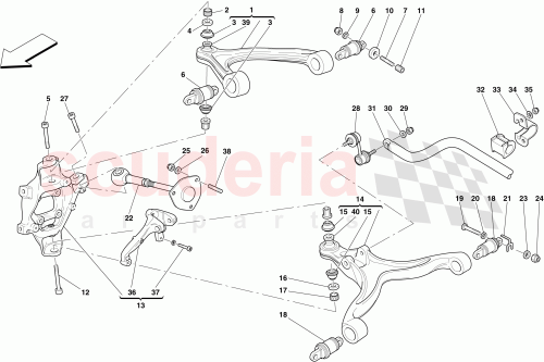 Part Diagram for Ferrari 252479