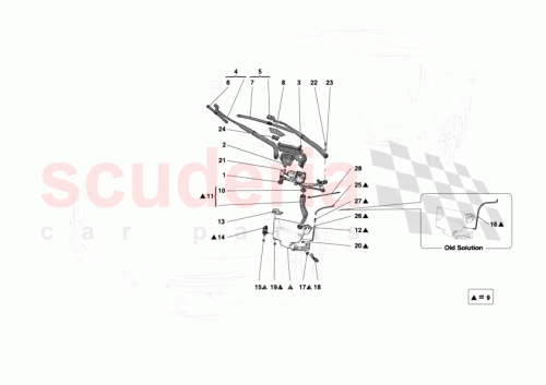 Part Diagram for Ferrari 55055661