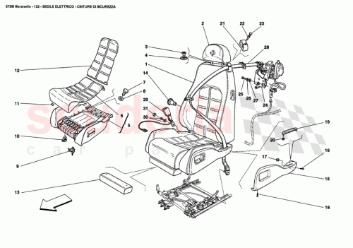 Part Diagram for Ferrari 666704