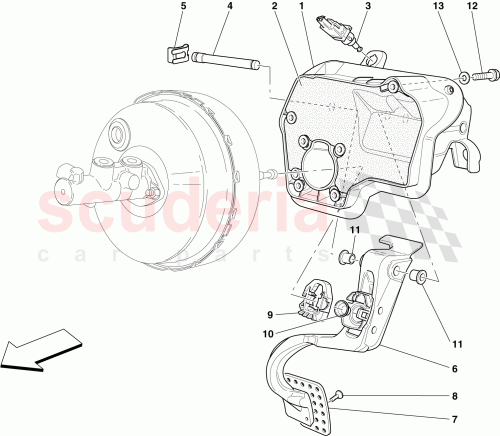 Part Diagram for Ferrari 267988