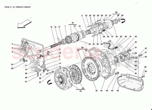 Part Diagram for Ferrari 157754