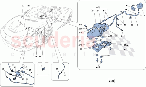 Part Diagram for Ferrari 291588