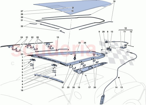 Part Diagram for Ferrari 86264800