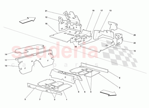 Part Diagram for Ferrari 67045400