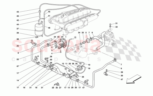 Part Diagram for Ferrari 152631