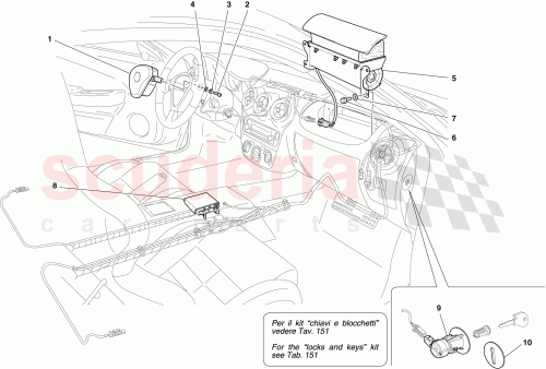 Part Diagram for Ferrari 72108600