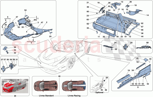 Part Diagram for Ferrari 81362000