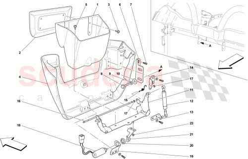 Part Diagram for Ferrari 81662900