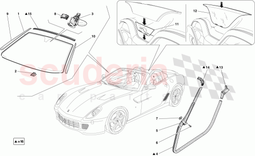 Part Diagram for Ferrari 81716600