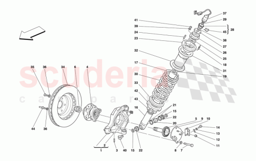 Part Diagram for Ferrari 117720