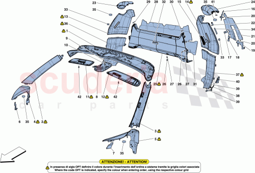 Part Diagram for Ferrari 84330300