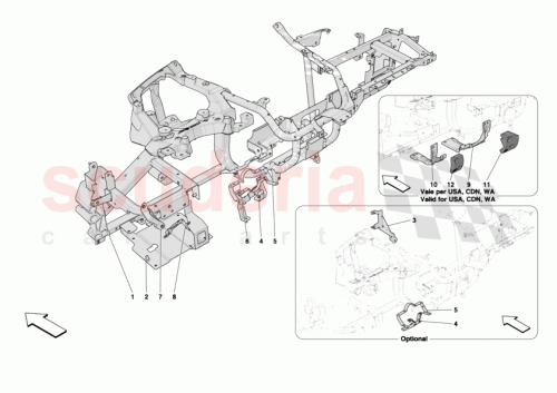 Part Diagram for Ferrari 000825503