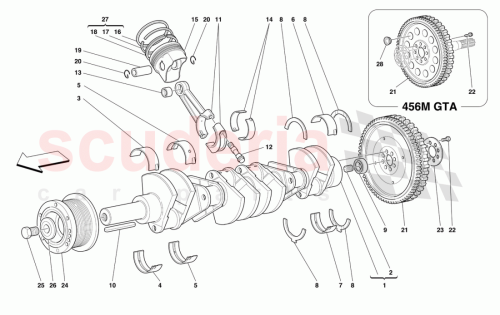 Part Diagram for Ferrari 155613