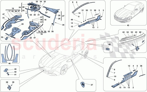 Part Diagram for Ferrari 84765300