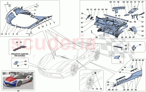 Part Diagram for Ferrari 87383800
