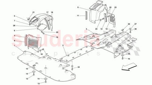 Part Diagram for Ferrari 65251900